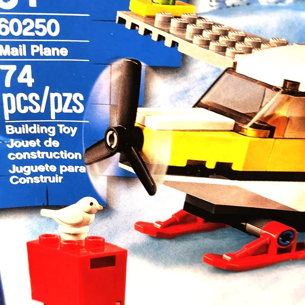 NWT 2 LEGO City Sets Fire Barb-B-Que 60212 & Mail Plane 60250